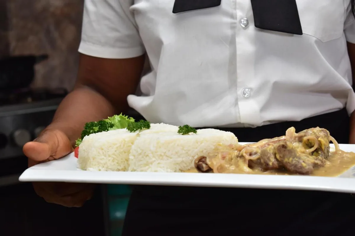 Service en salle au restaurant